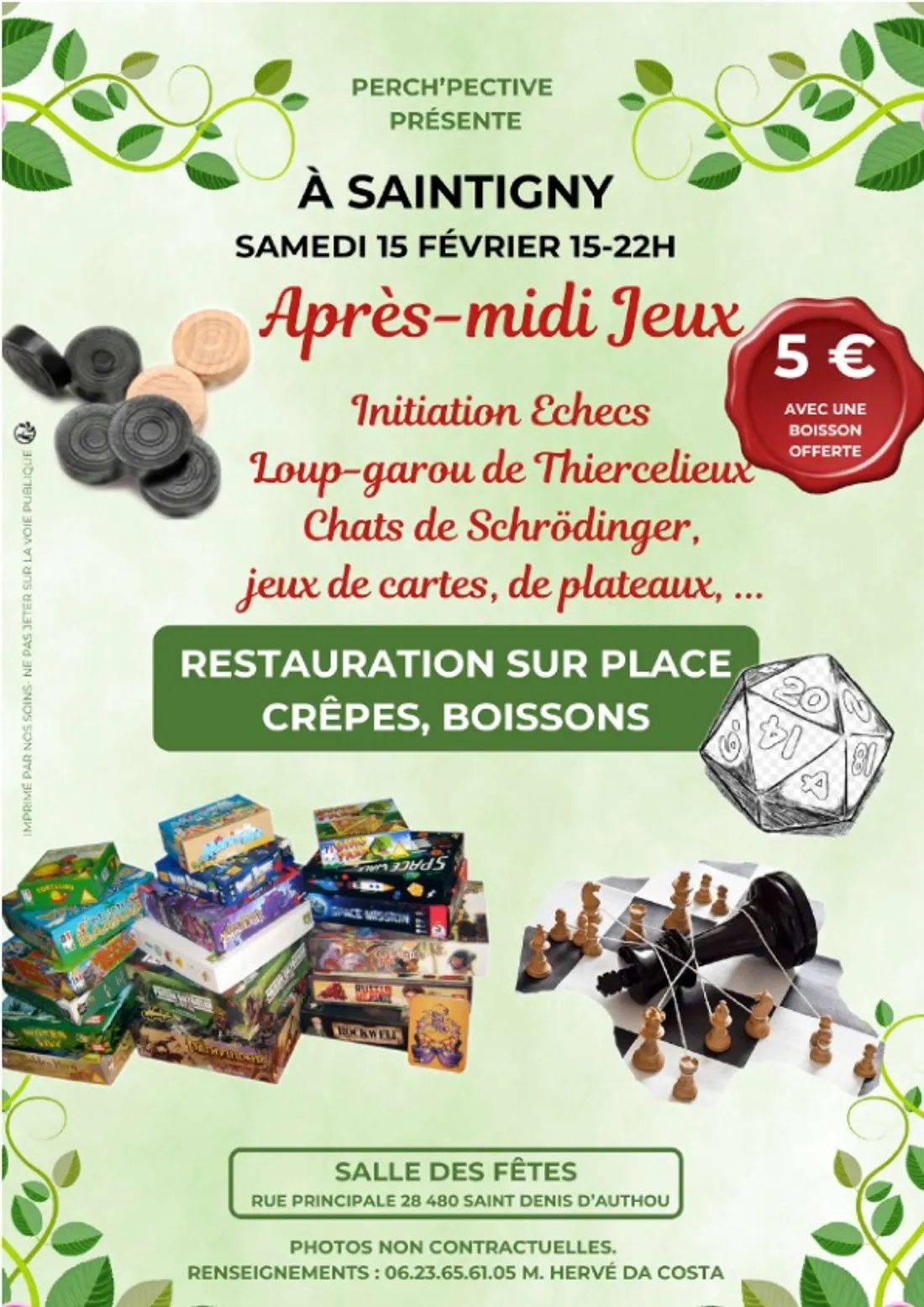 SAINT-DENIS-D'AUTHOU - Après-midi jeux