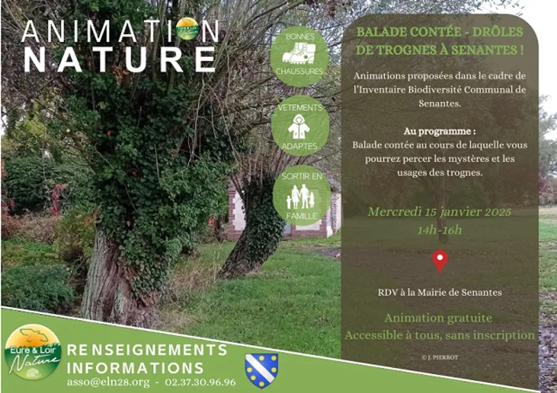 SENANTES - Balade contée : Drôles de trognes à Senantes