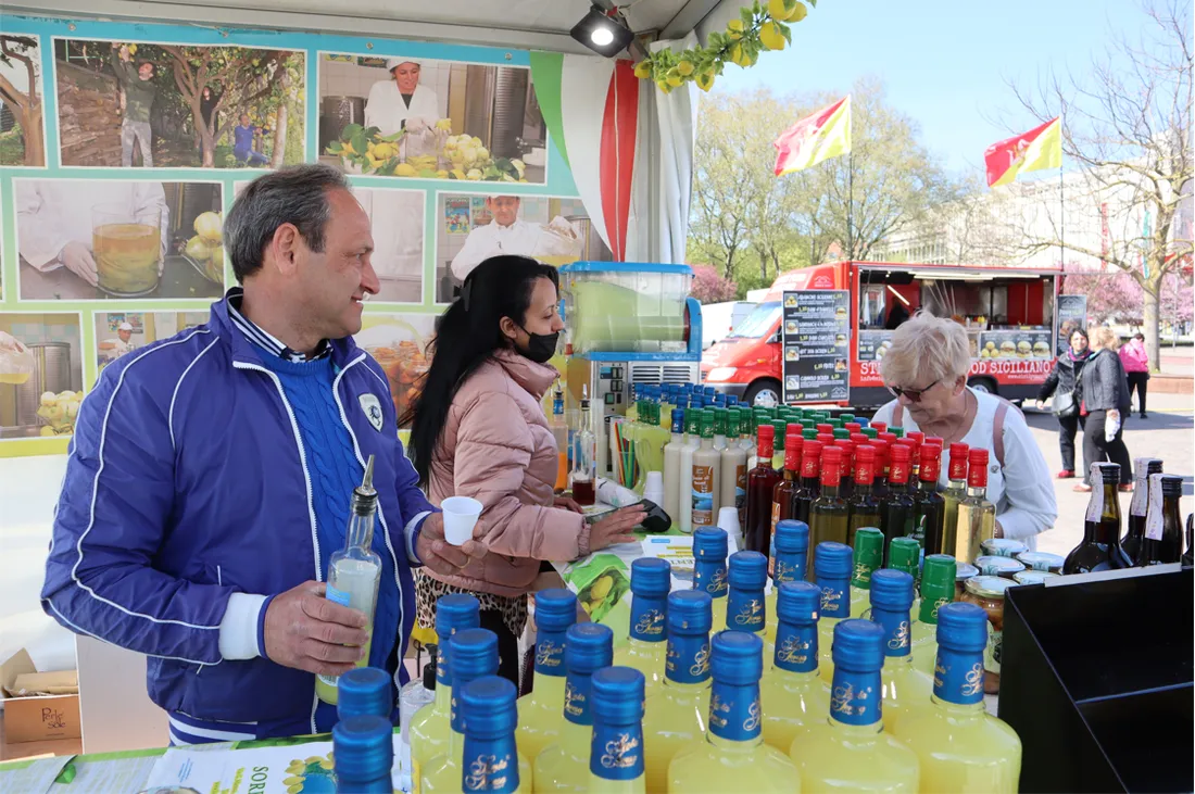 « Bienvenuti in italia » : le marché italien est installé place de la République