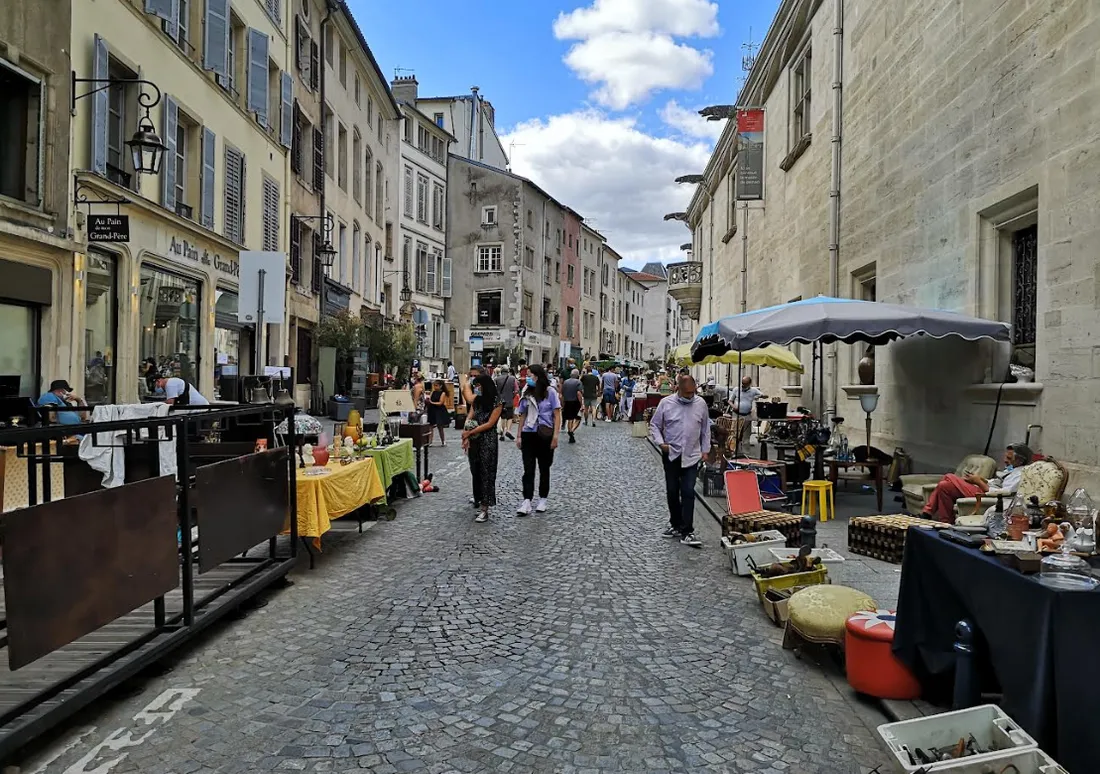 La Braderie Grande Rue à Nancy