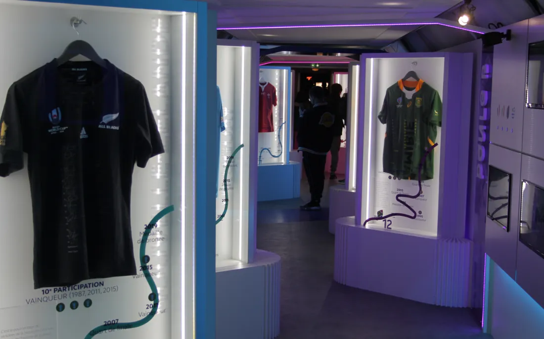 Les maillots des plus grandes nations du Rugby