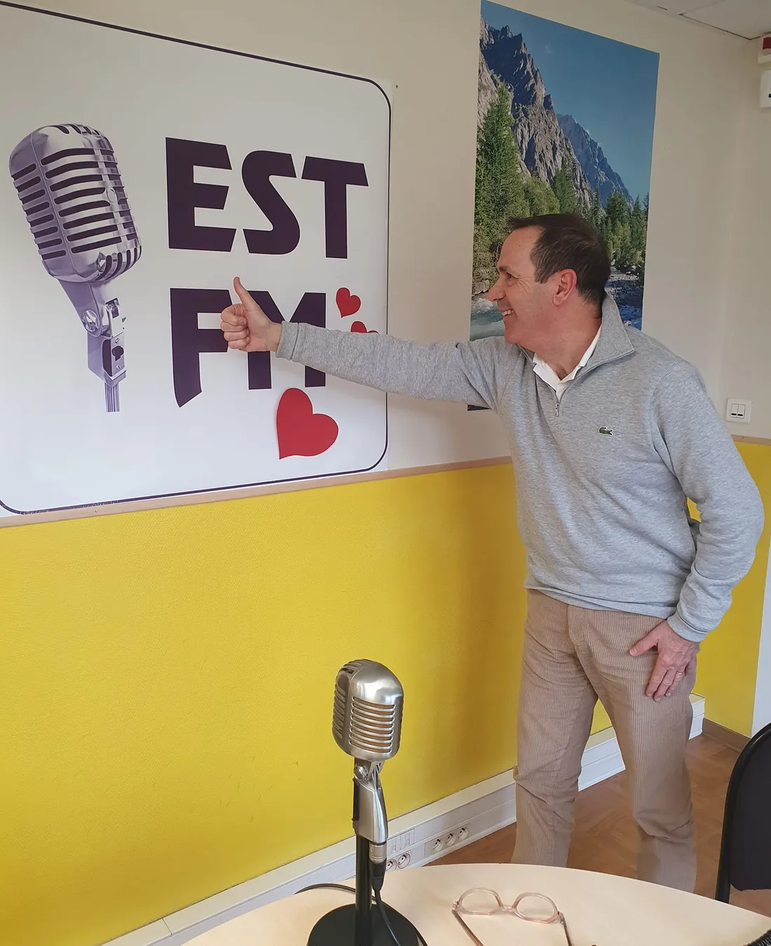 Hubert Chapuzy de Wasselonne en Fête sur EST FM