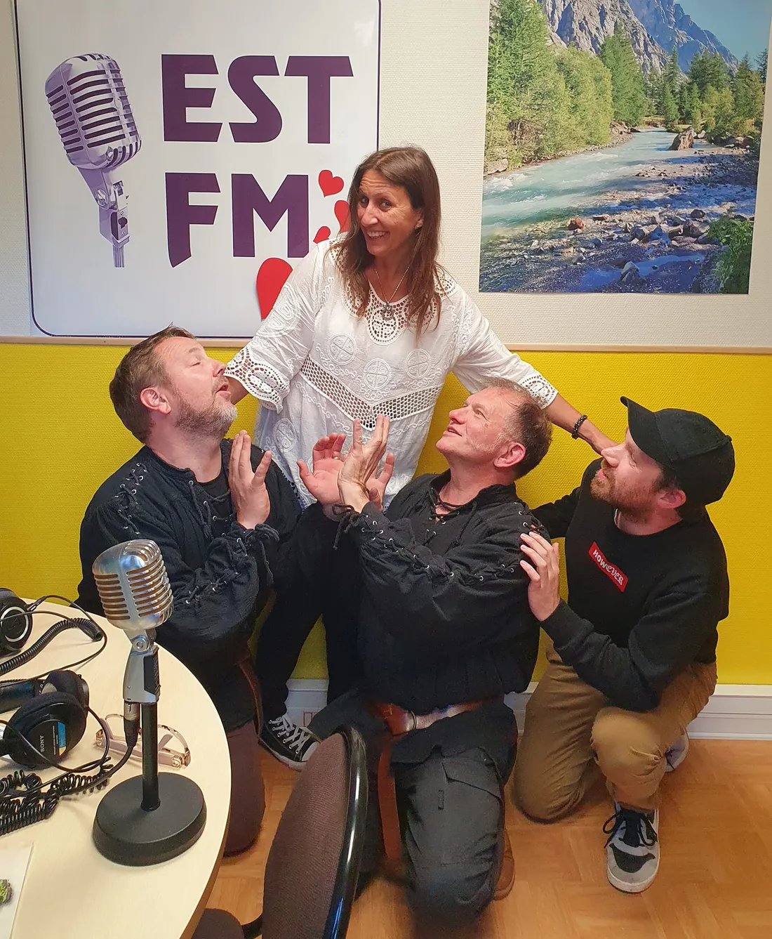 Gøljan sur EST FM (Jean-Baptiste, Olivier et Elouan)