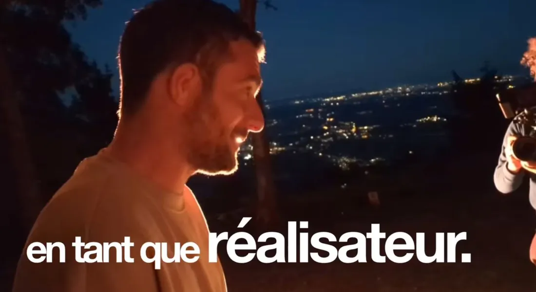 Amir remercie l'équipe de tournage du clip de "Nous"