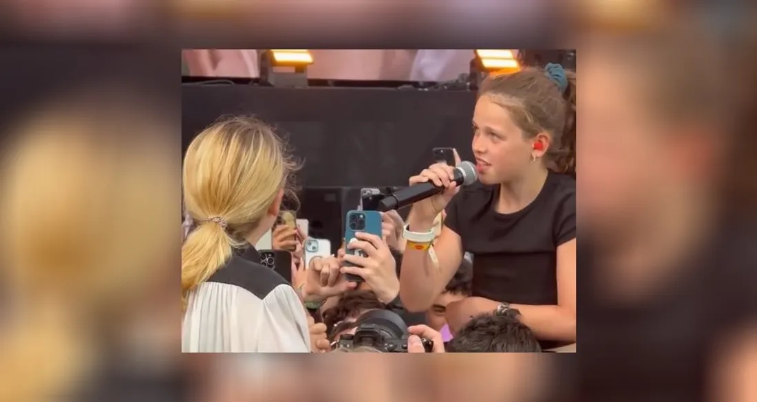 Une jeune fille chante en breton face à Zaho de Sagazan