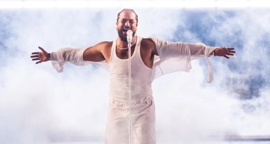 Slimane en répétition pour l'Eurovision