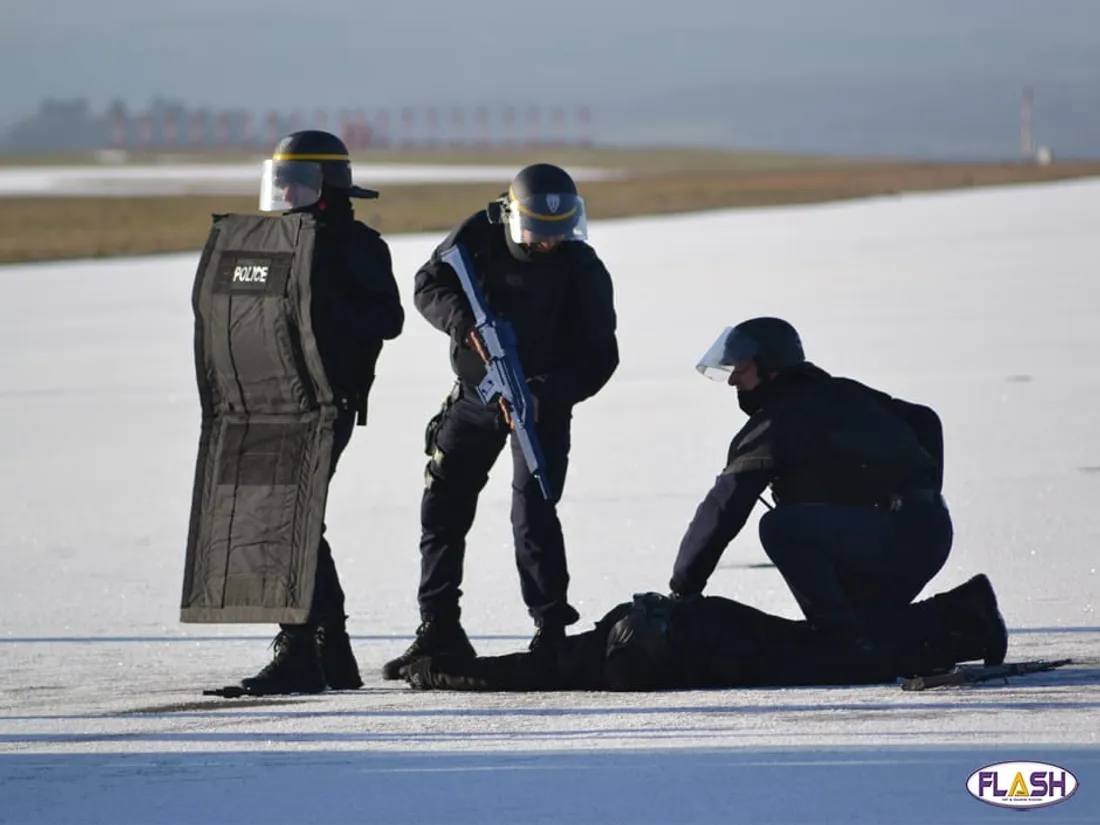 Exercice attentat 26 mars 2024