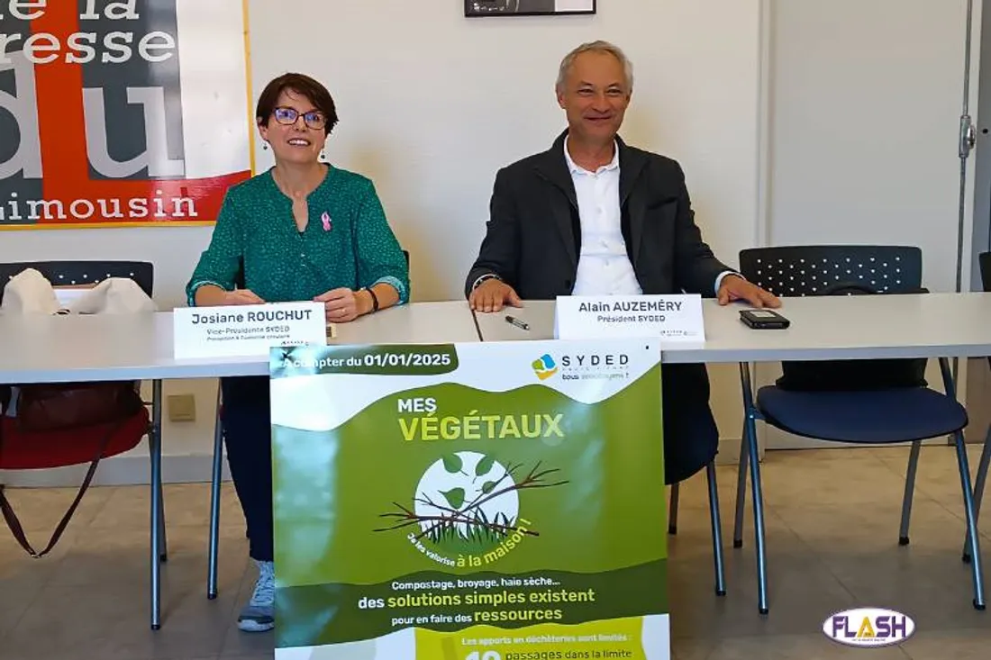 Le Syded réduit les apports de végétaux en déchetteries.