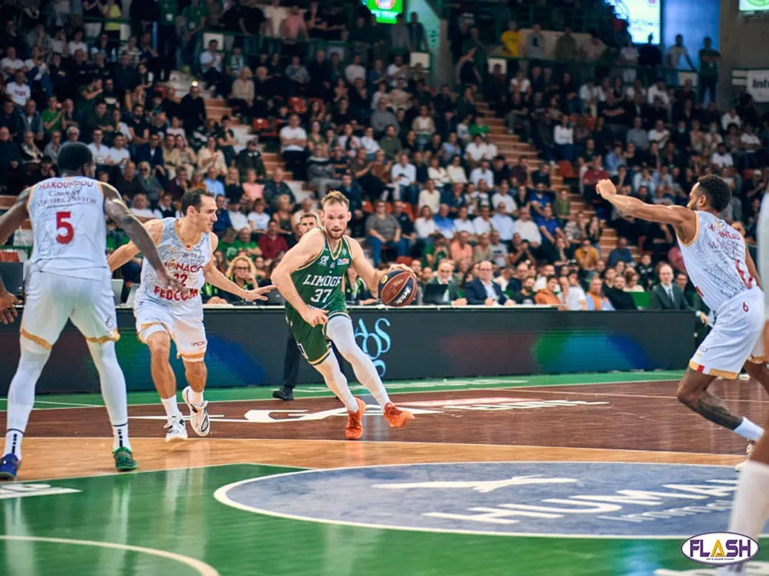 Limoges CSP Monaco Betclic Elite Championnat France Beaublanc 2 novembre 2025