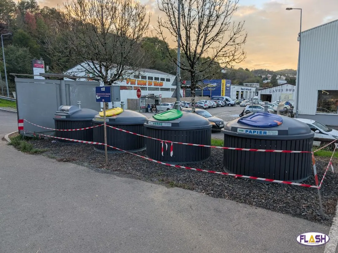 Nouveaux containers semi-enterrés Tulle Agglo 291024