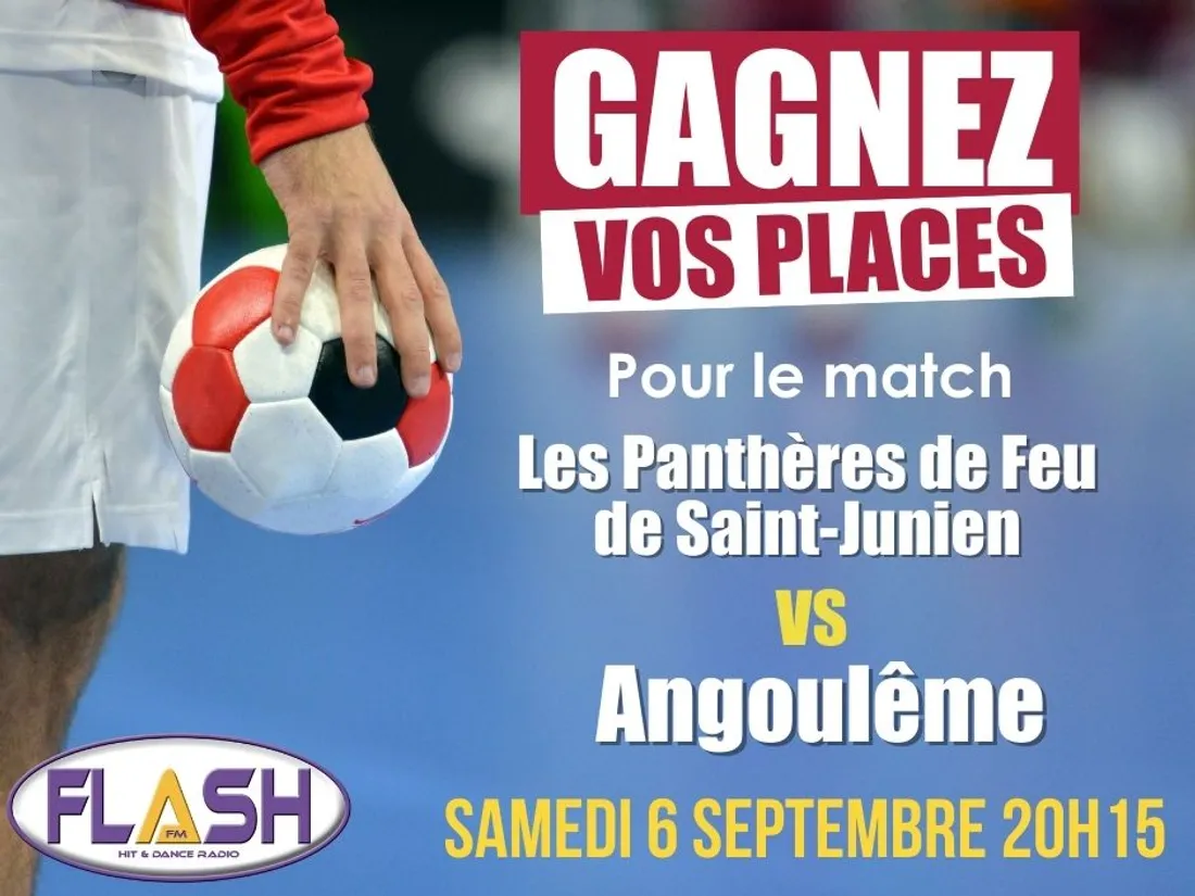 Gagnez vos places pour le match du ROC ASSJ HB 87 de Saint Junien contre Angoulême