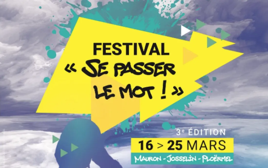 Affiche festival se passer le mot
