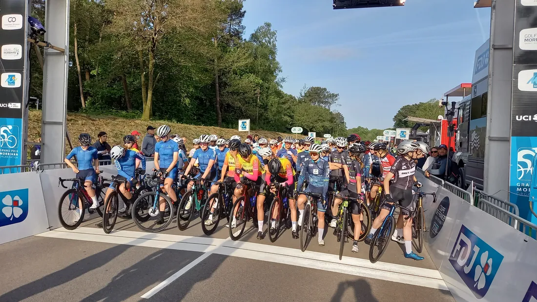 La troisième manche de la Coupe de France Elite Dames se déroulait sur le circuit de Grand-Champ. 