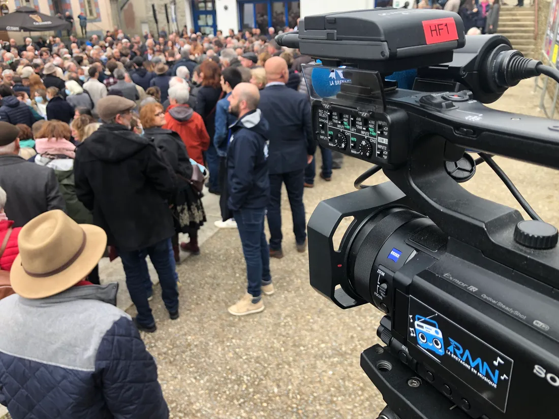 Emmanuel Macron à Spézet