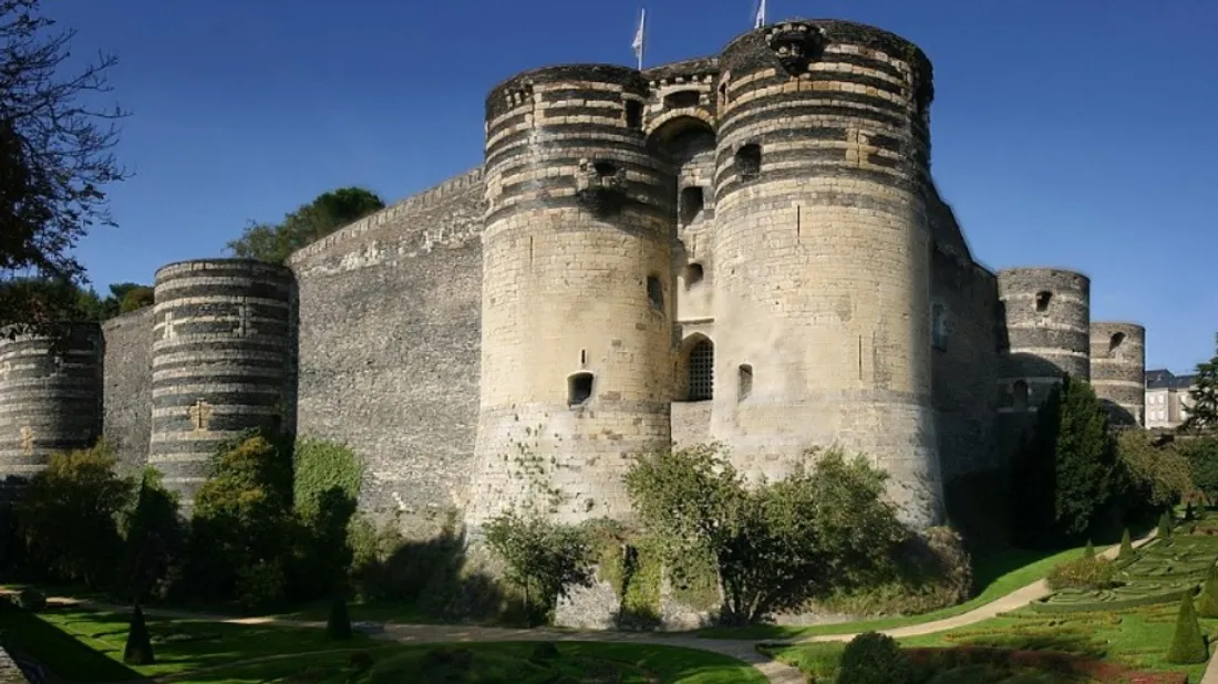 Le château d'Angers.