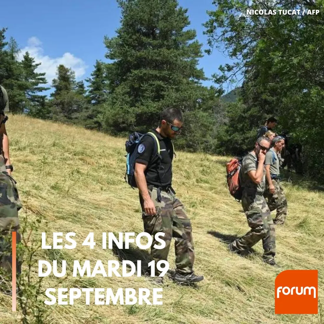 Les 4 infos du 19 septembre