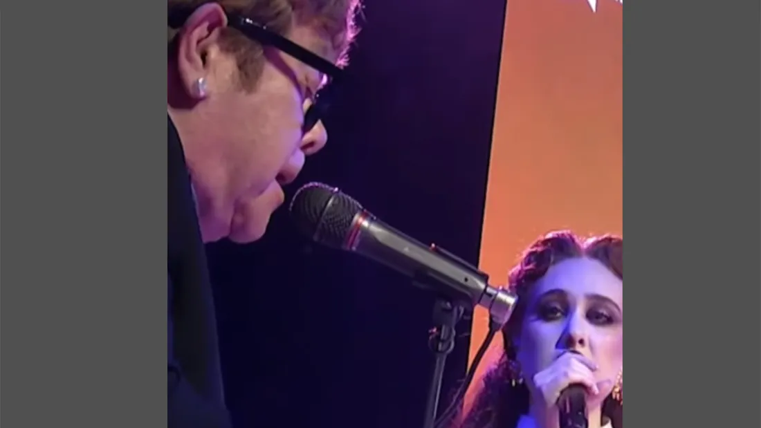 Elton John et Chappell Roan ont chanté ensemble.