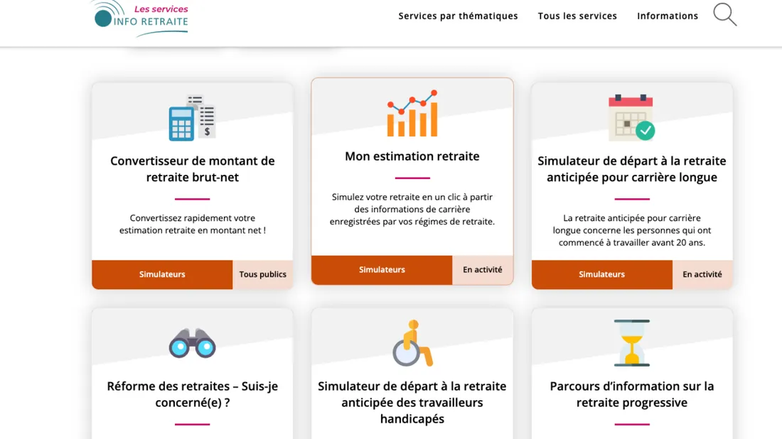 Simulateur retraites