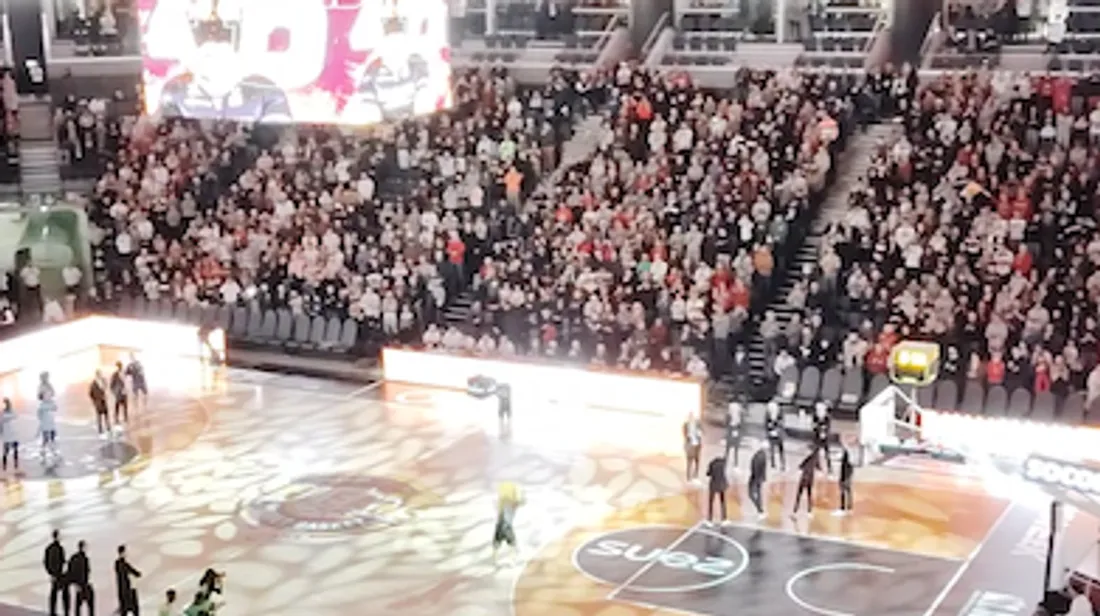 L'Arena Co'Met lors d'un match de l'OLB, à Orléans.