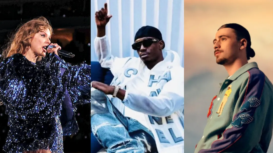 Taylor Swift, Werenoi et Pierre Garnier figurent dans le top 10.