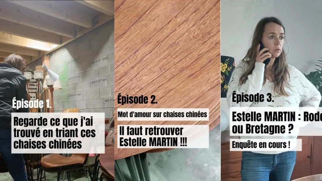 Extraits des épisodes de l'enquête pour retrouver Estelle Martin