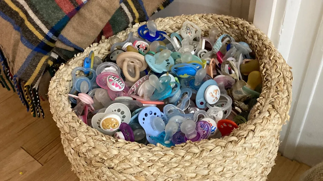 Les plus petits profitent de Noël pour se séparer de leur tétine