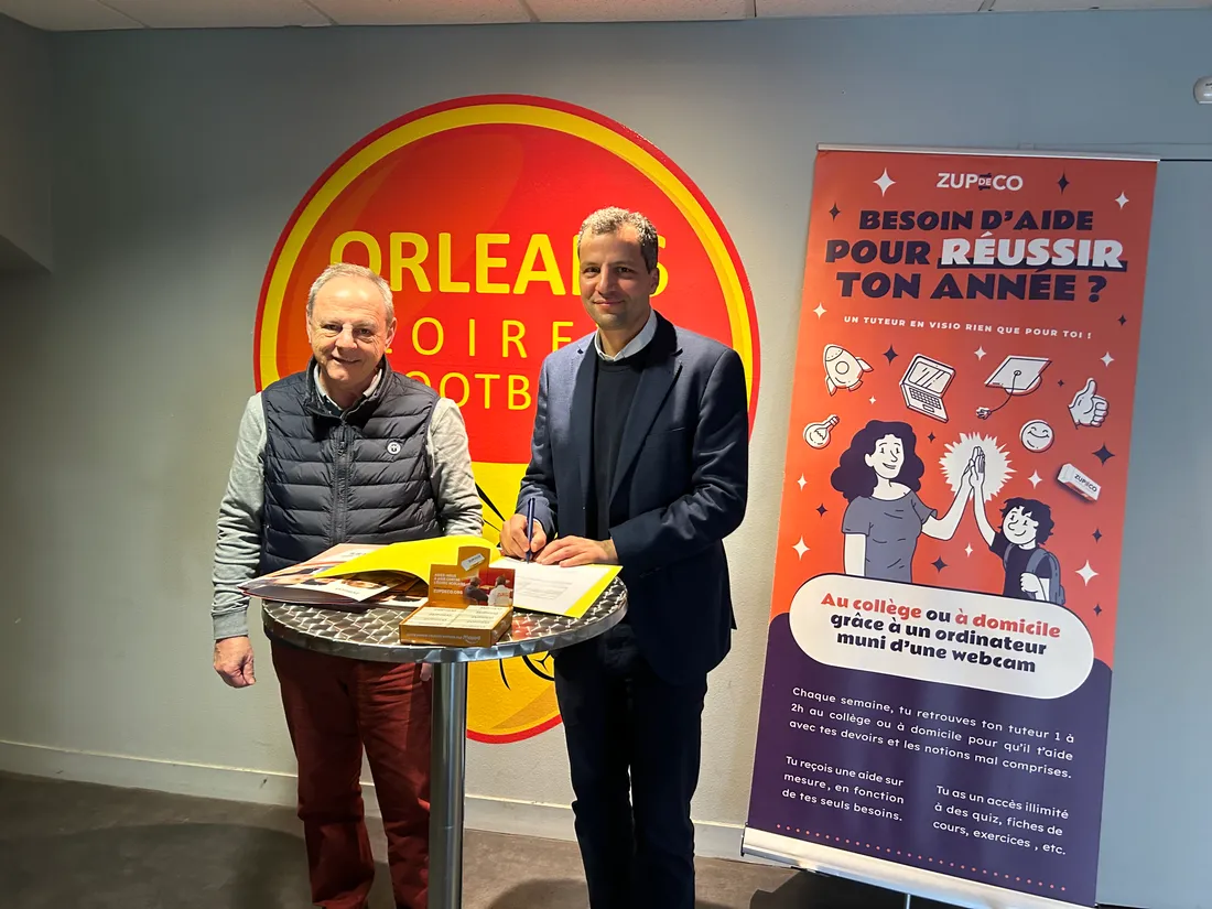Signature du partenariat entre l'USO et ZUPdeFOOT 