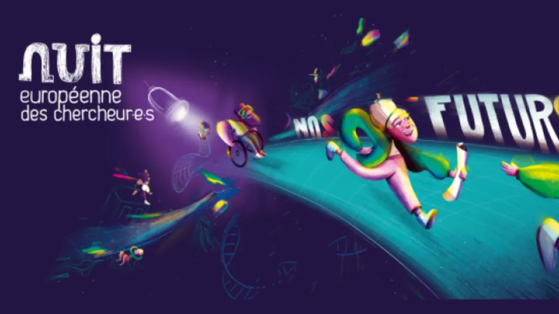 Affiche de l'édition 2023 de la Nuit européenne des Chercheurs 
