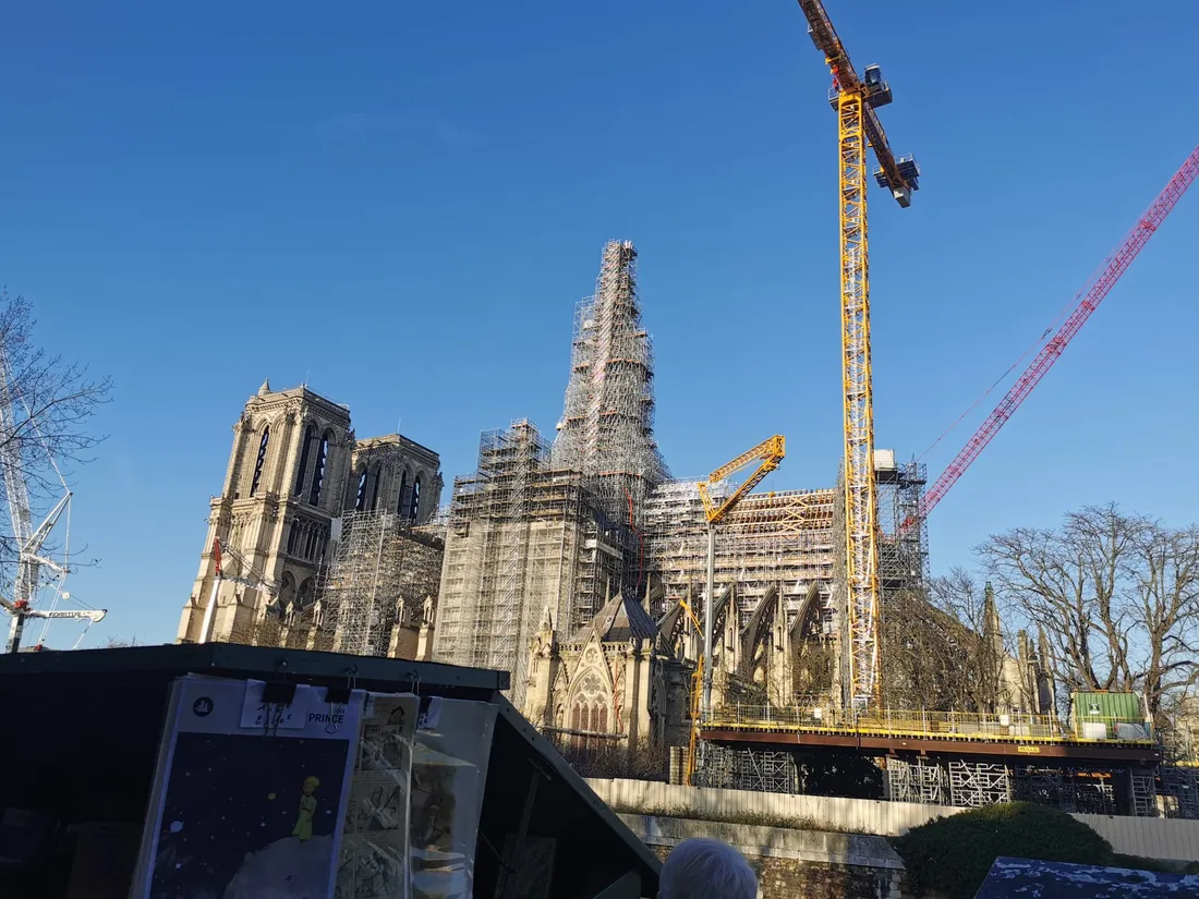 Notre-Dame de Paris en décembre 2023
