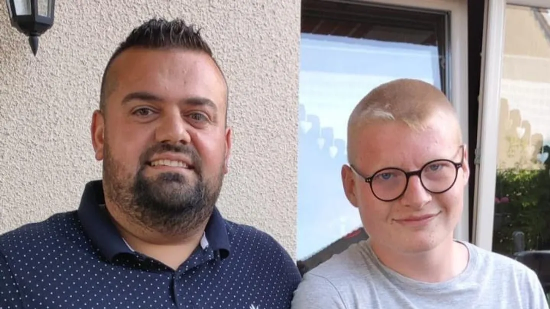 Jérémy (à gauche sur la photo) et Thibault