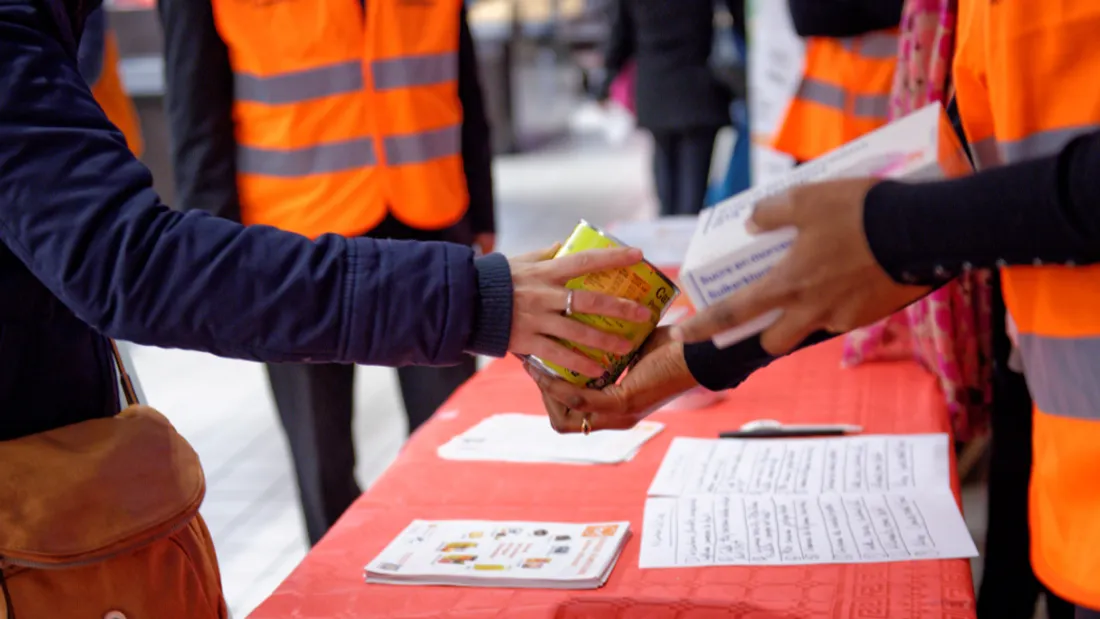 Un collecte a eu lieu du 2 au 4 juin.