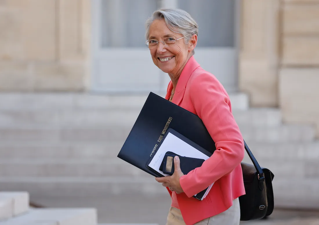 La Première ministre Élisabeth Borne.