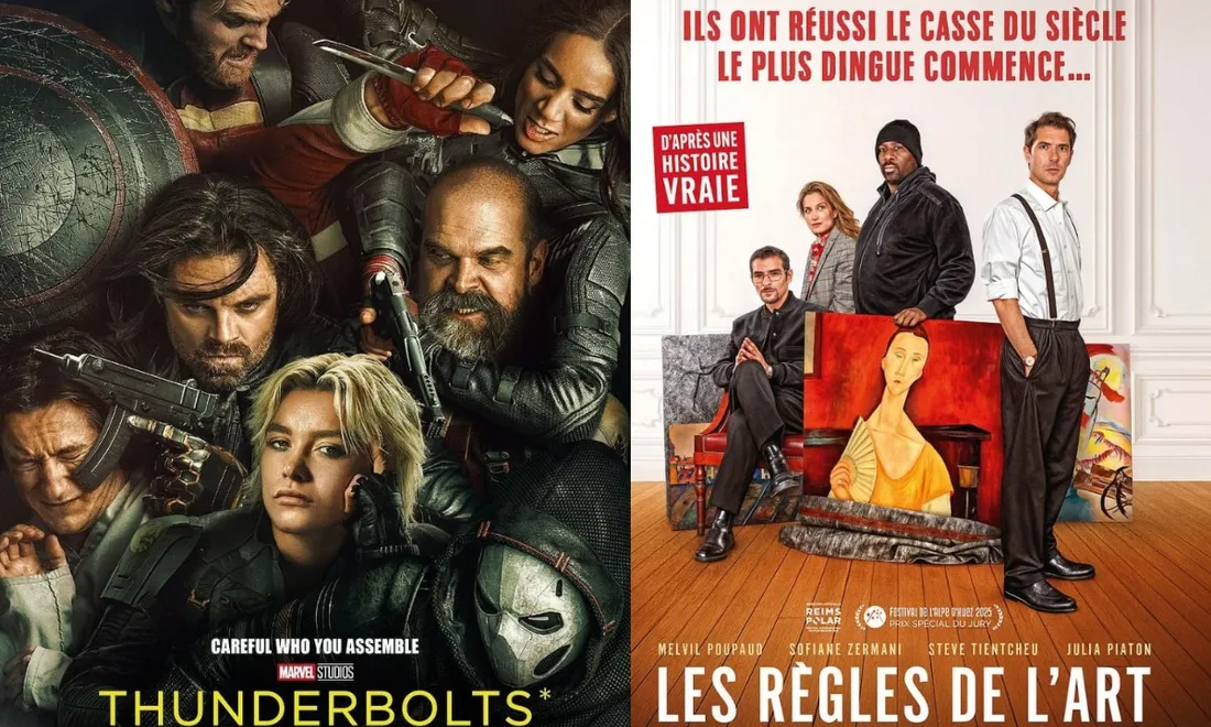 "Thunderbolts*" et "Les Règles de l’art", au cinéma le 30 avril 2025.