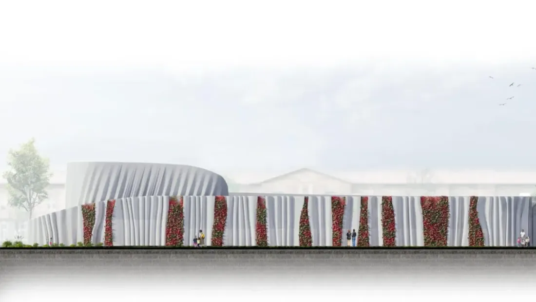 Plus grand bâtiment d'Europe construit en imprimante 3D