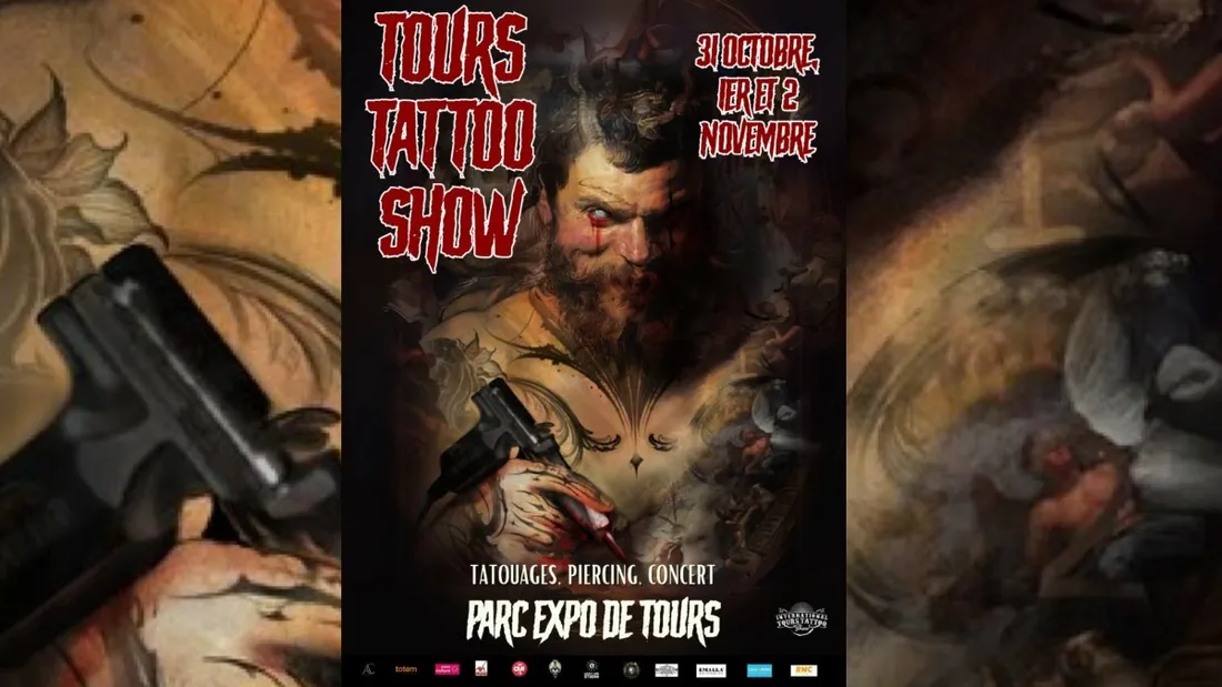Le Tours Tattoo Sho se déroule du 31 octobre au 3 novembre 2025.