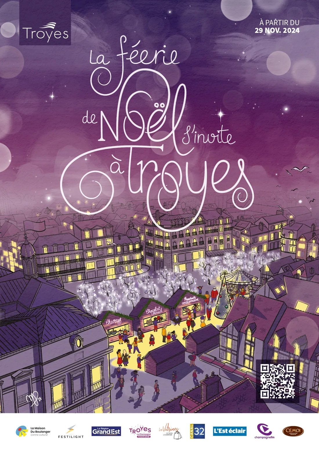 Marché de Noël de Troyes 2024