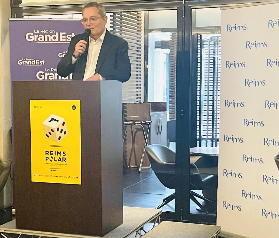 Bruno Barde, le directeur de Reims Polar