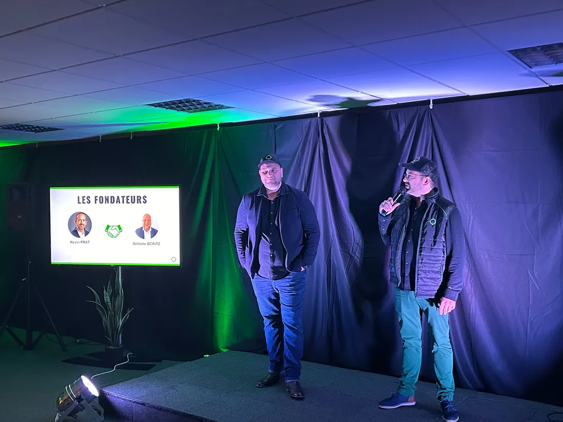 Antoine Bonte et Kévin Prat fondateurs de SEKAOP