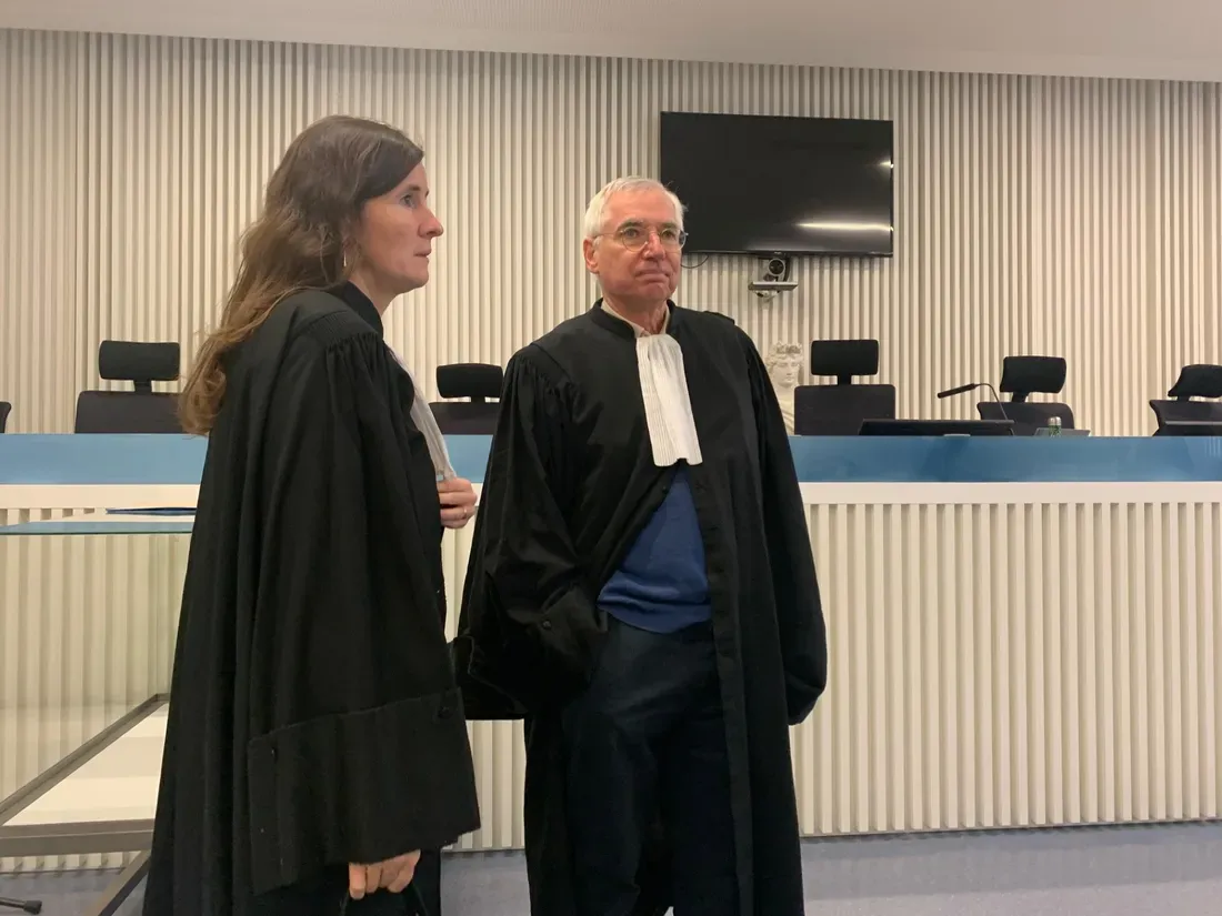 Mes Elsa Correia Barberis et Laurent De Caunes, avocats de Marie-Josée Montesinos