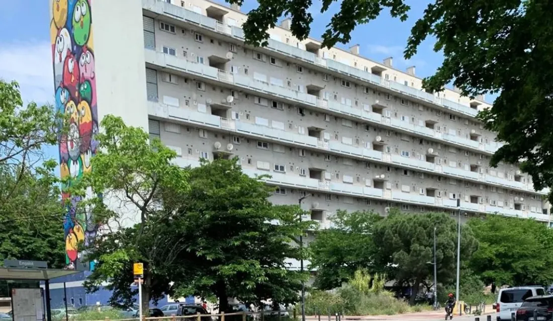 Le point de deal de la rue de Menton. 