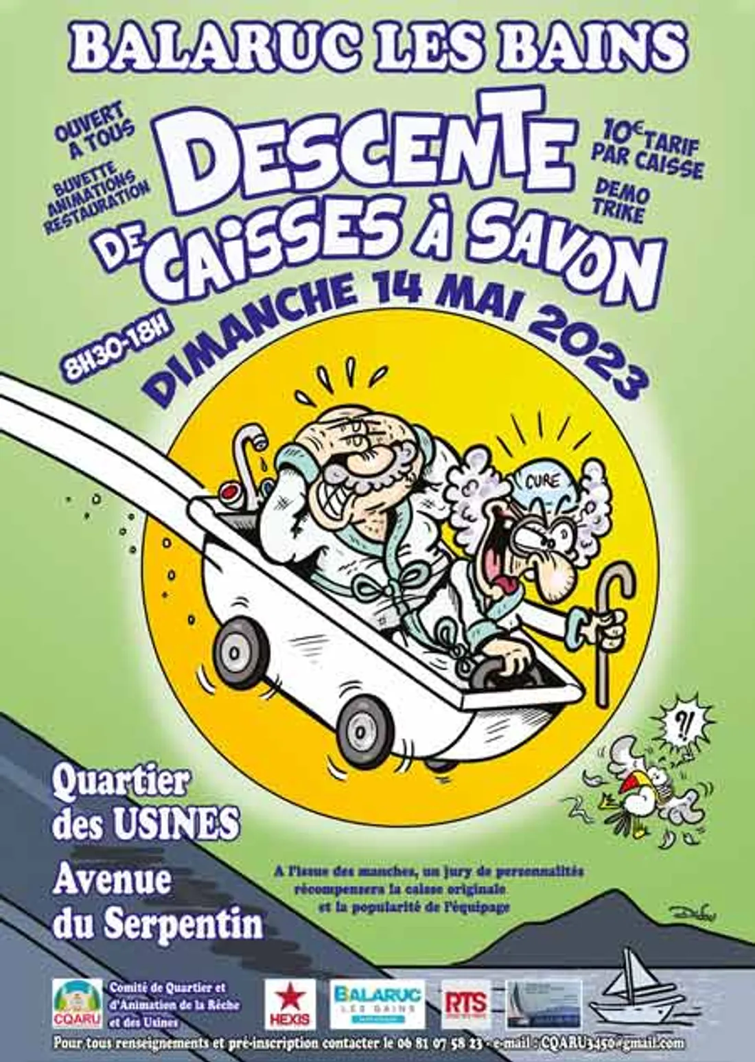 Descente de caisse à savon Balaruc les bains