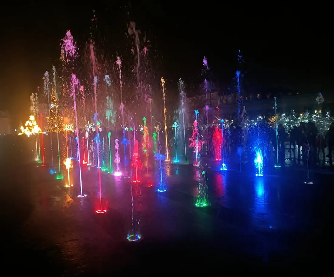 Fontaine musicale de Noël, Béziers