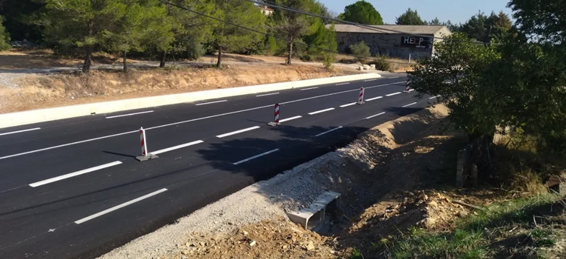 Nouvelle voie de bus entre Nîmes et Caveirac