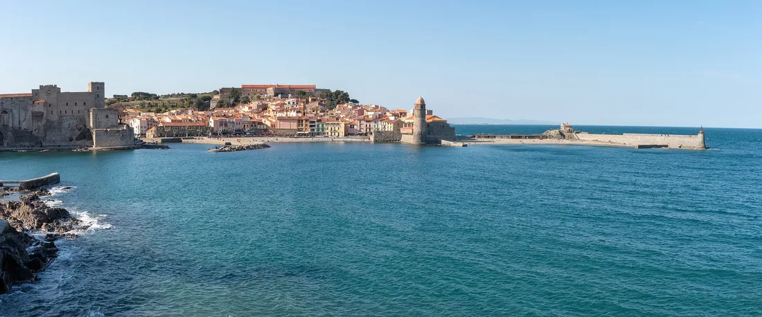 Collioure, l'une des villes touristiques de la région.