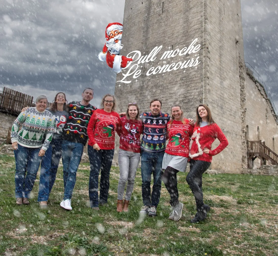 Concours de pull moche de Noël