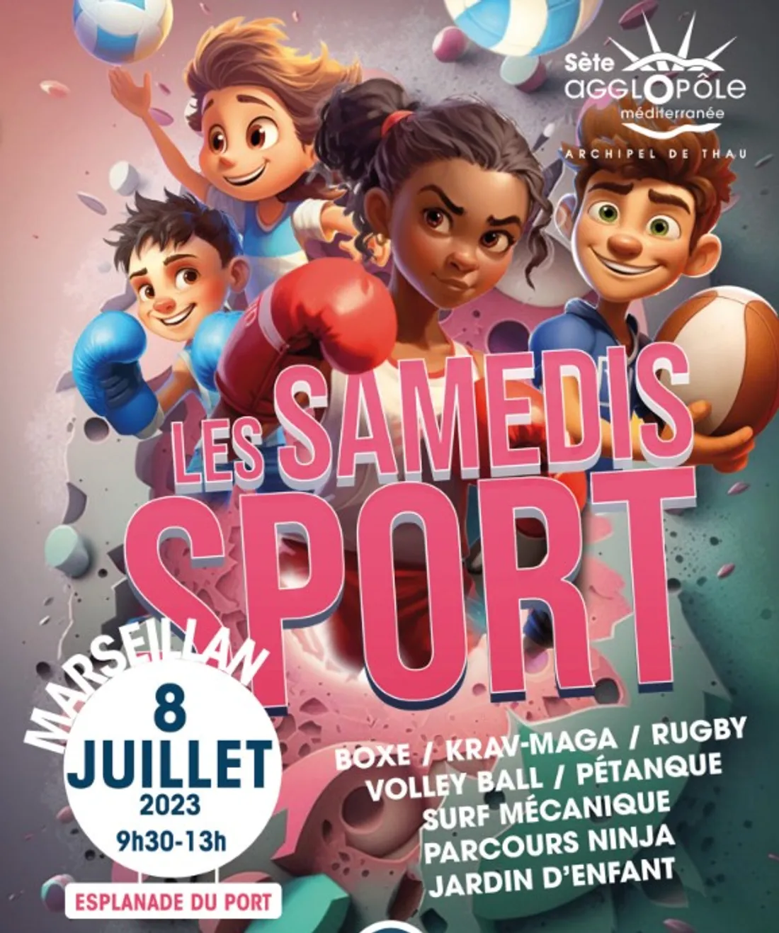 Les samedis du sport de l'agglo