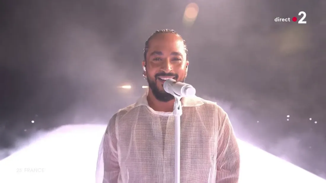 Slimane à l'Eurovision 2024