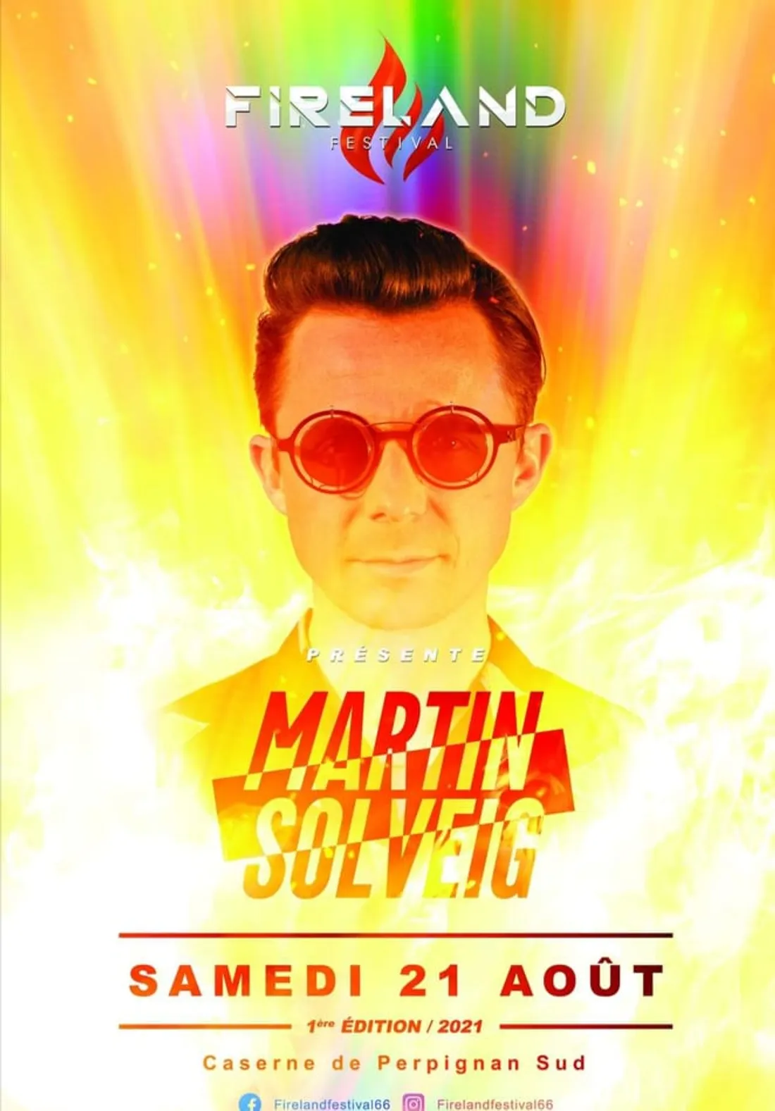 le dj français Martin solveig sera l'une des têtes d'affiche du Fireland