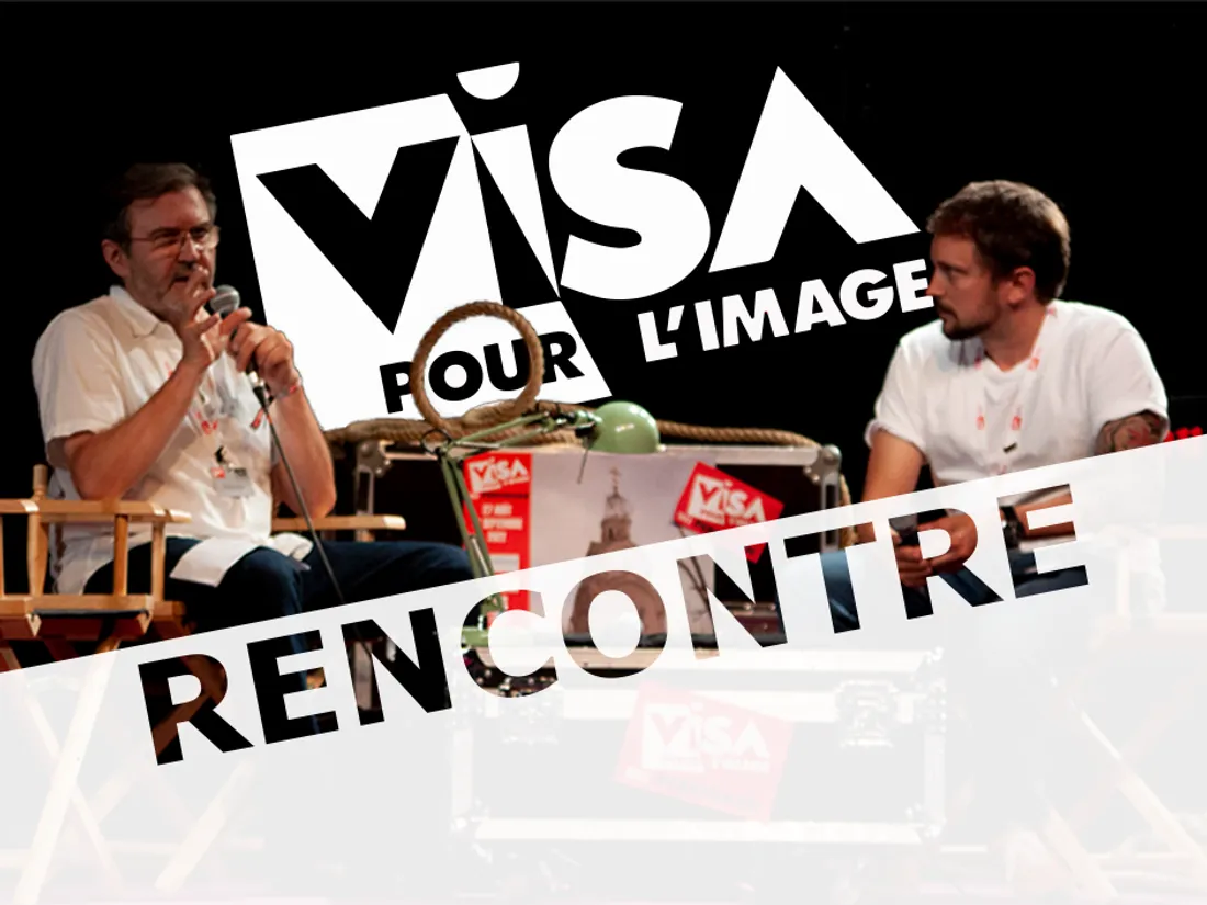 Photo de la première projection de Visa Pour L'Image