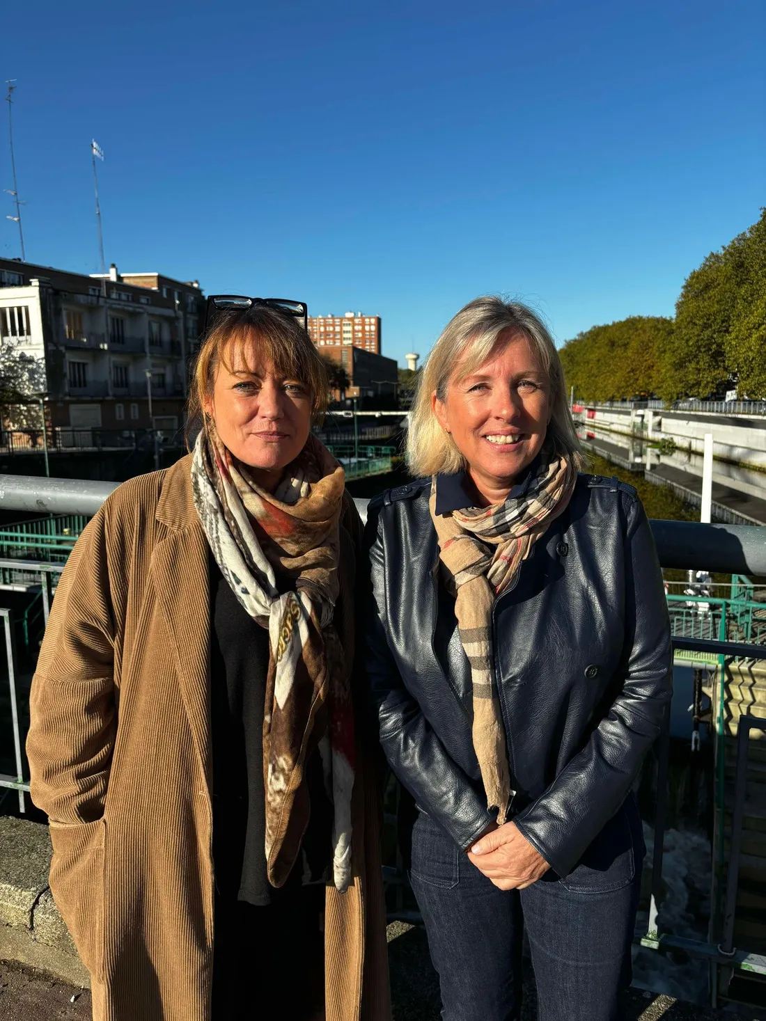 Karine Lecat et Fanny Deville